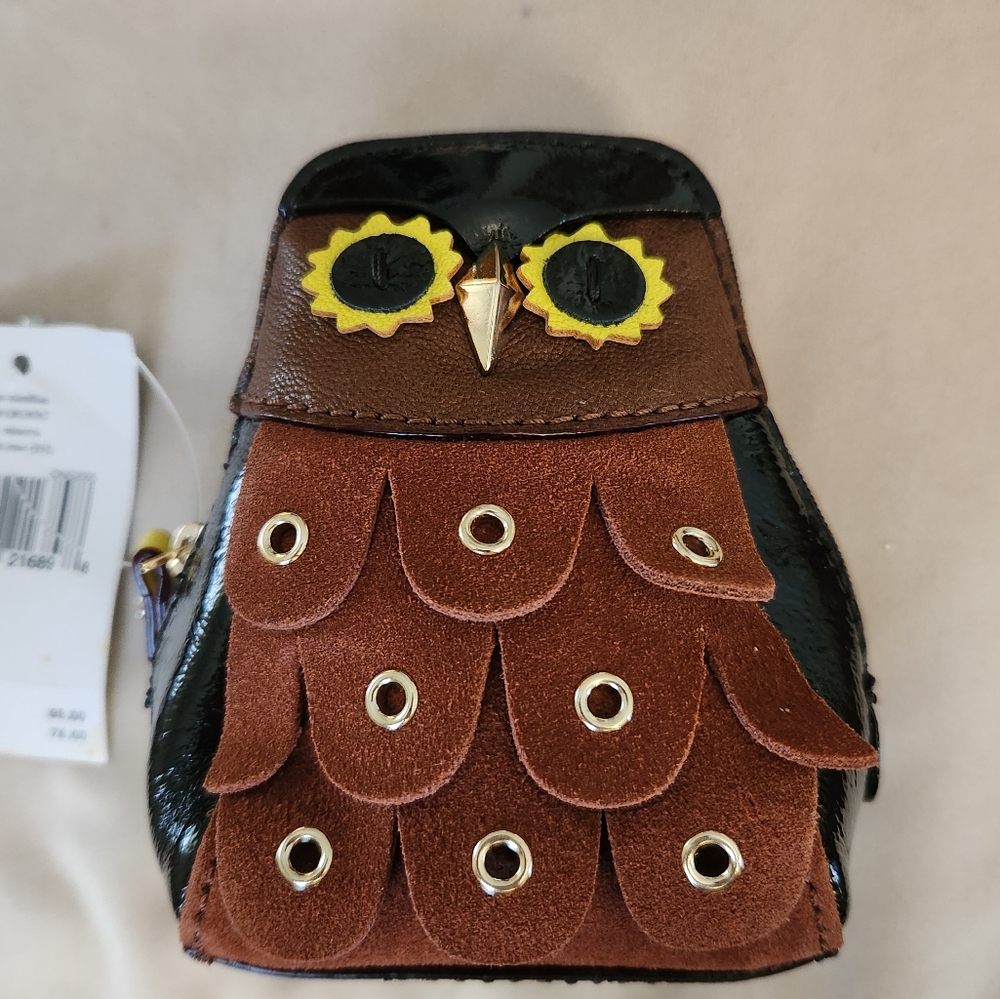 Kate Spade Minerva Owl Coin Purse-- NWT
